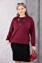Plus Size Crew Neck Basic Sweatshirt - 7