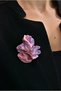 Handmade Iris brooch