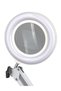 3X Diopter Desktop Led Acrobat Magnifier – 64 Leds, USB Powered, Adjustable Light & Color Mode - 6