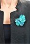 Handmade Iris brooch - 2