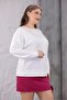 Plus Size Stone Basic Sweatshirt - 6