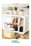 Plastic Spice Container Set of 6 White - 2