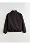 Brown Comfortable Fit Shirt Collar Men's Leather-Look Coat - 8