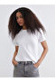 White Crew Neck Women's T-Shirt