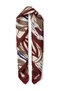 Burgundy Tree Branch Pattern Scarf Bandana 50X50 cm - 3