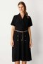 Mi Chain Belted Midi Dress - 3