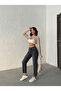 Black Embroidered High Waist Full Fit Laser-Embellished Mom Jeans - 2