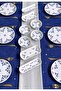Nova Cobalt 14 Piece Luxury Breakfast Set for 6 People Breakfast Presentation Set - 4