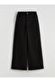 Black Wideleg Women's Jeans - 5