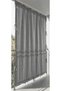 4-Sided Bird-Eye Garden Tarpaulin |   Outdoor Balcony, Garage and Terrace Curtain – Gray