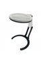 عدسة مكبرة لسطح المكتب 2X5X120 مم مع 10 مصابيح LED