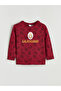 Crew Neck Galatasaray Printed Boys Pajama Set - 3