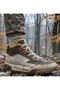 Greenstride Motion 6 Mid Lace up Sneaker Men's Outdoor Shoes Brown
