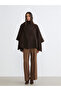 Uzg Store's Women's Cashmere Poncho with High Collar for Style Enthusiasts - 3