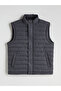Mg trenden anthracite standard mold Mock Neck men's inflatable vest - 6