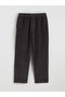 Anthracite comfortable fit velvet men's trousers from plus-store - 5