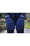 Men's Velvet Fleece Woven Gloves Cold Waterproof Stylish and Simple - 3