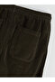 Green comfortable fit velvet men's pants from plus-store - 6