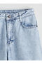 M&B Collection Blue Wideleg Stoned Girls' Jean Pants - 3