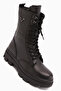 Sanela Genuine Leather Black Women's Boots