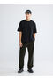 Green comfortable fit velvet men's pants from plus-store