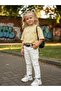 Girl's Cotton Pocket Detailed Slit Pants - 2