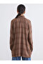Lcw Modest Scarf Collar Plaid Women's Shirt Tunic - 4