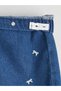 Ribbon Embroidered Girls' Jean Shorts from Uzg Store for Style Enthusiasts - 4