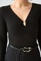 Nunu by Aura Gold Detailed Blouse - 6