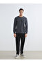 Esvab • Modern & Distinctive Zero Roba Collar Men's Thick Sweatshirt - 3
