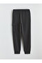 Anthracite Elastic Waist Boys Cargo Sweatpants - 3