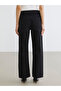 Black Wideleg Women's Jean Pants from Plus-Store - 4
