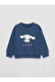 Indigo cinnamoroll b Printed girl's sweatshirt