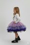 Kuromi Themed Girls' Long Sleeve White Birthday Dress & Party Costume - 7