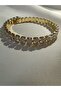 Baguette Stone Waterway Flexible Clamp Bracelet - 3