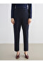 Lcw Grace Navy Blue Elastic Waist Women's Trousers - 2