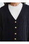 Esvab • Modern & Distinctive V Placket Self-Embroidered Women's Knitwear Cardigan - 4