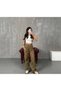 Women's Gabardine Leopard Pants