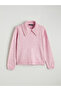 Patenth'Den Pink Peter Pan collar Bead Embroidered Women's Knitwear Sweater - 5