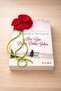 Knitted Amigurumi Poppy Flower, Bookmark, Book Accessory, Gift for Book Lovers - 4