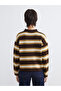 Timeless Clothing & Timeless Choices Devrik Roba Collar Striped Women's Knitwear Sweater - 5