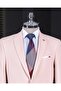 Italian Style S Slim Fit Jacket Pants Suit Pink T15151 - 2
