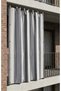4-Sided Bird-Eye Garden Tarpaulin |   Outdoor Balcony, Garage and Terrace Curtain – Gray Gray - 2