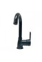 Linea Matte Black Sink Faucet – Swivel Spout, Soft Touch Design - 2