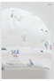 İncibaby 100% Cotton Marine Sailor Detailed 3-Piece Set (Beanie, Gloves, Apron) New Season 2026 - 2