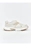 Beige Lace-Up Women's Sneakers - 2