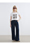 Crew Neck Printed Women's T-Shirt (S6) - 2