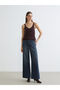 Özmarka New Season V-Neck Shiny Looking Women's Knitwear Tank Top - 2