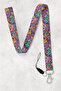 Colorful Leaves Neck Strap, Neck Strap Lanyard, Card and Phone Holder - Bas105