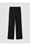 Black V-Neck Lace Detailed Women's Pajama Set - 8